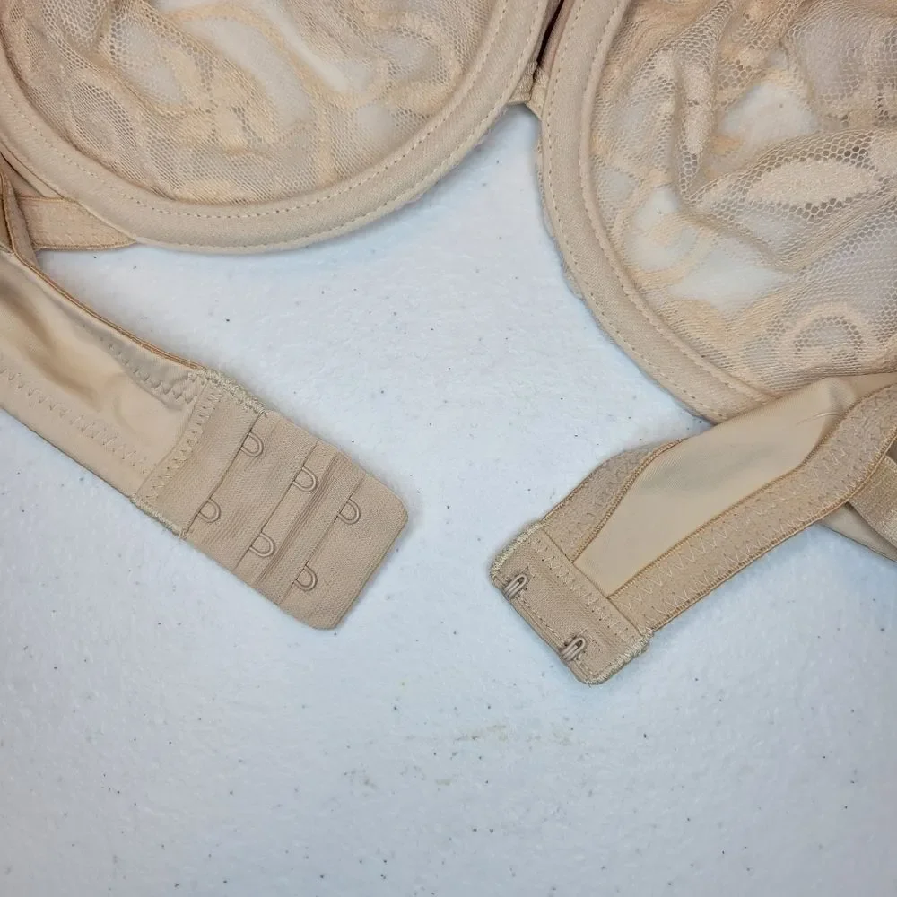 WACOAL 65560 Full Figure Halo Lace Full Coverage Underwire Bra Women's 36C